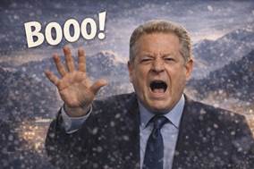 Al Gore va huer le présentateur